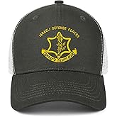 IDF Israeli Defense Force Hat Men Women Trucker Hats Adjustable Snapback Baseball Cap Cool Dad Hat Gifts