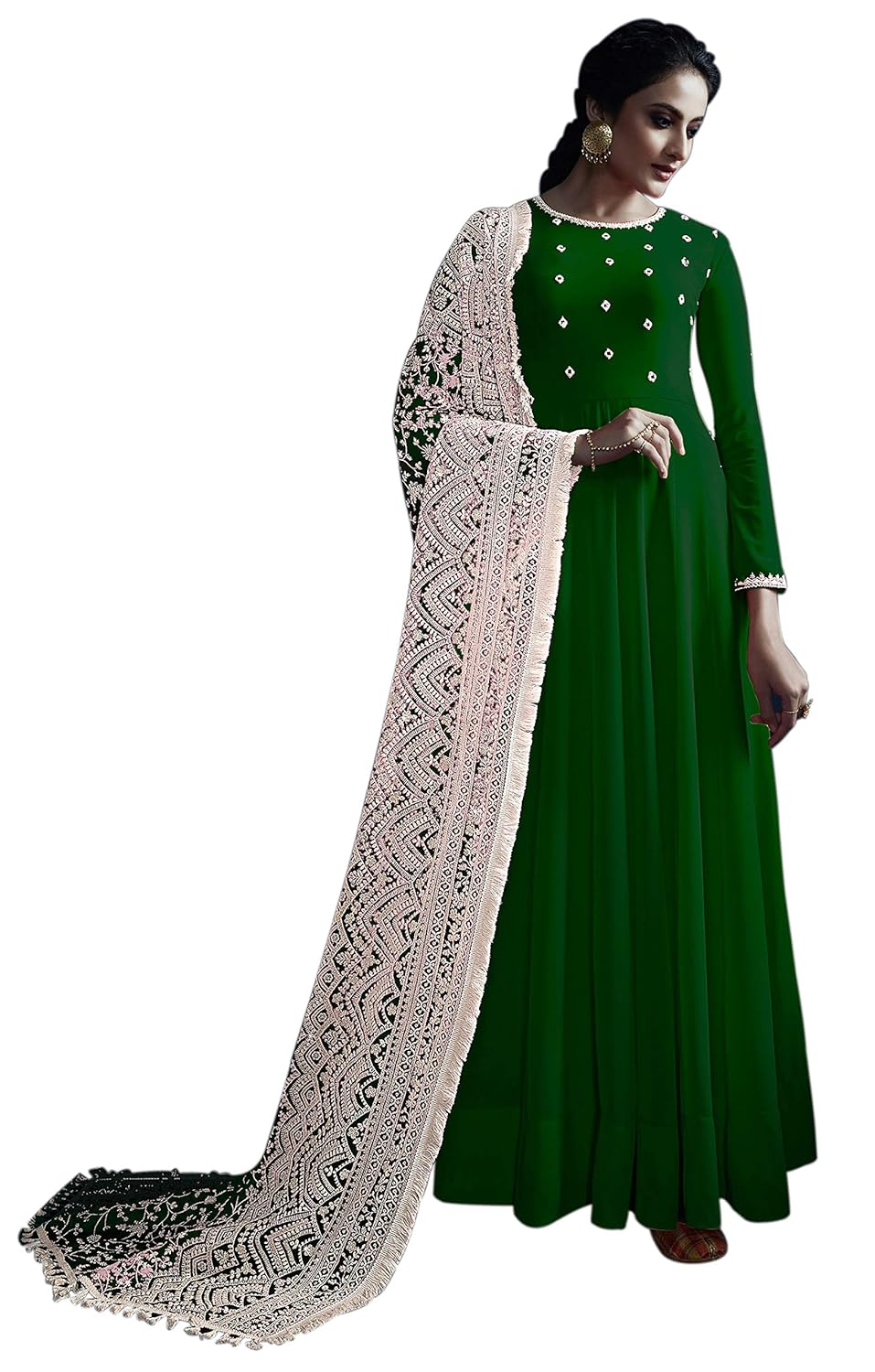 fashion basket anarkali gown