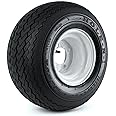 Kenda Hole-N-1 White 8" x 7" 4-Hole Wheel and (18/8.50-8) Tire Combination