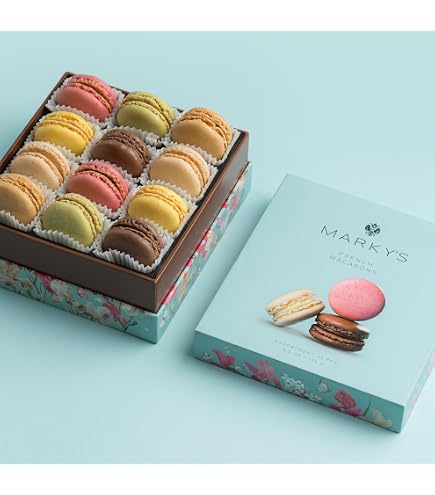 Amazon.com : LeilaLove Macarons- 16 specialty Macarons for gifting