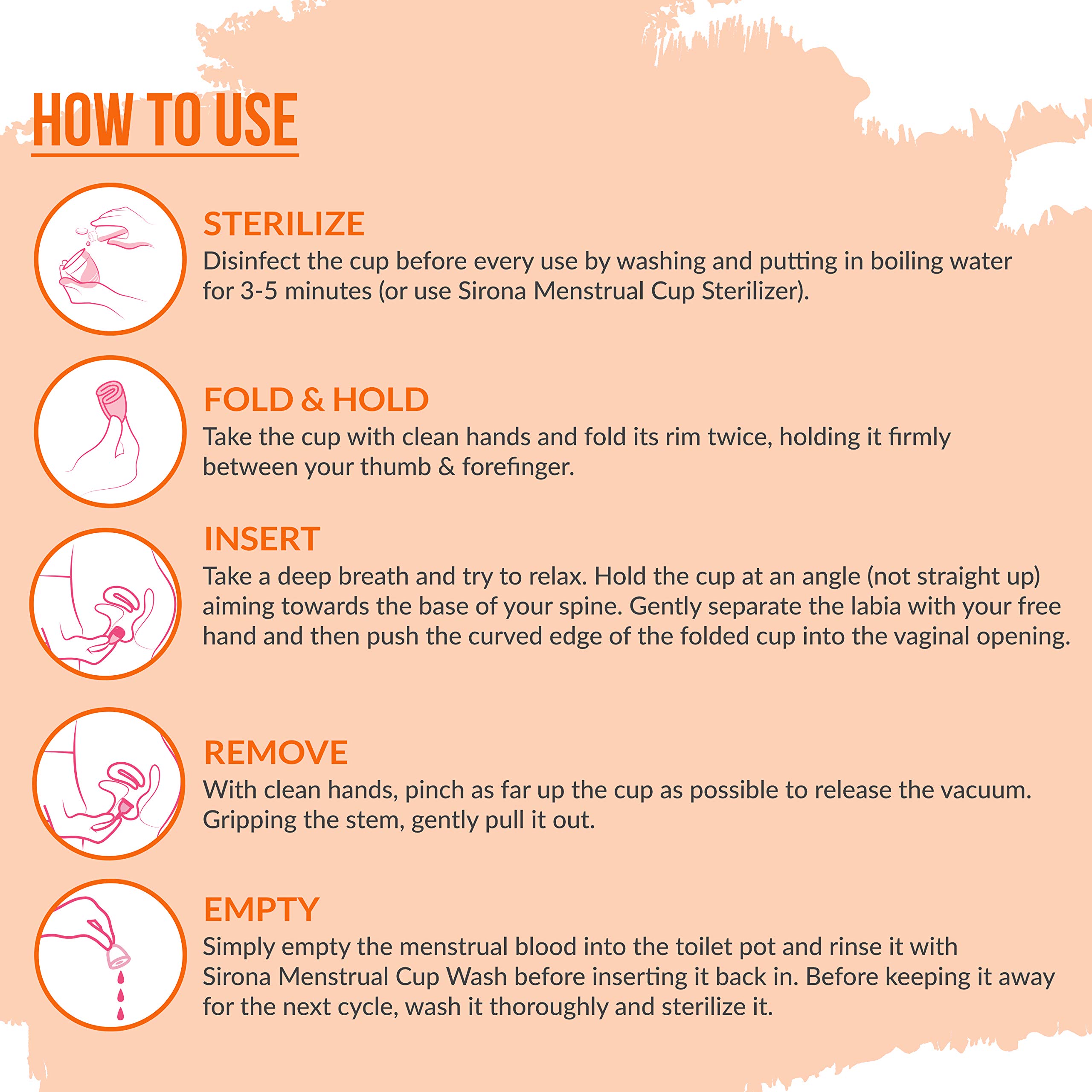 Wow Freedom Reusable Menstrual Cup And Wash Post Childbirth Large Above 30 Years 60ml Buy Online In Kuwait At Desertcart Com Kw Productid