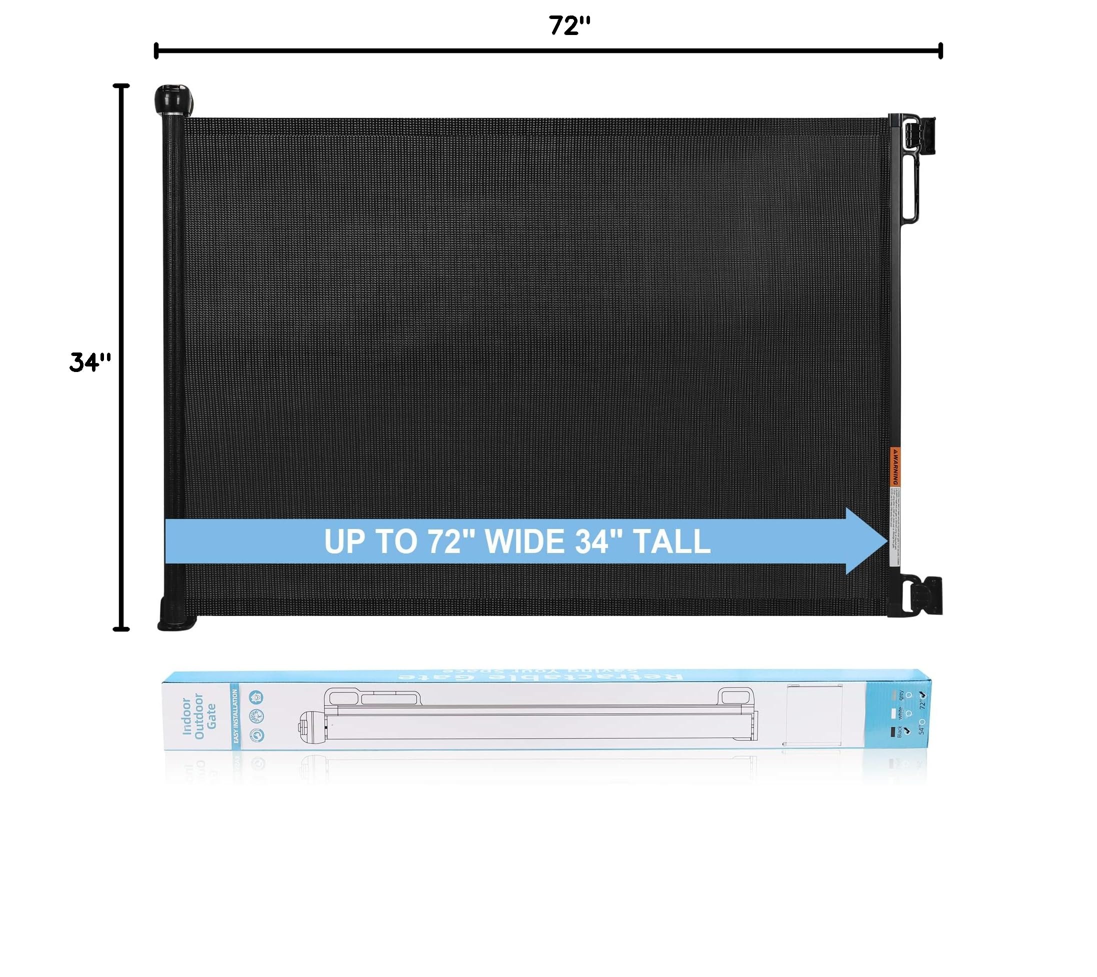 PRObebi Retractable Baby & Pet Gate - 34