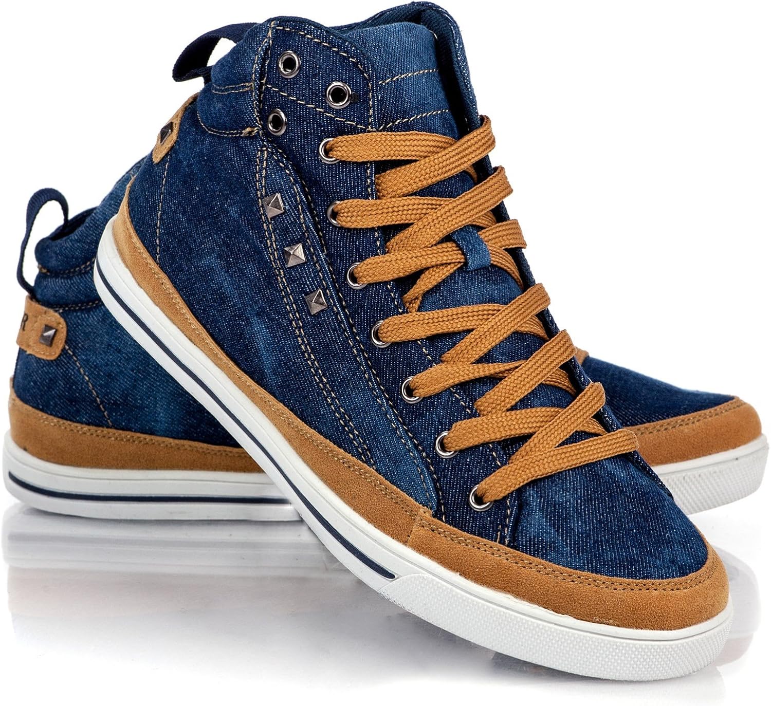 camel coloured trainers