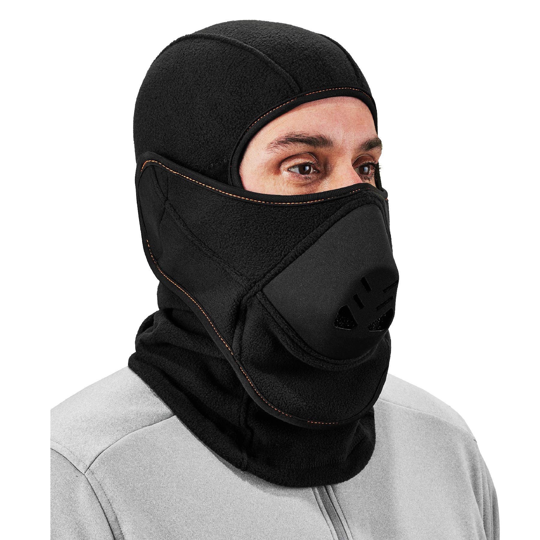 Balaclava with Detachable Heat Exchanger Face Mask, Winter Ski Mask ...