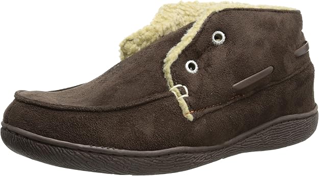 mens boot slippers amazon