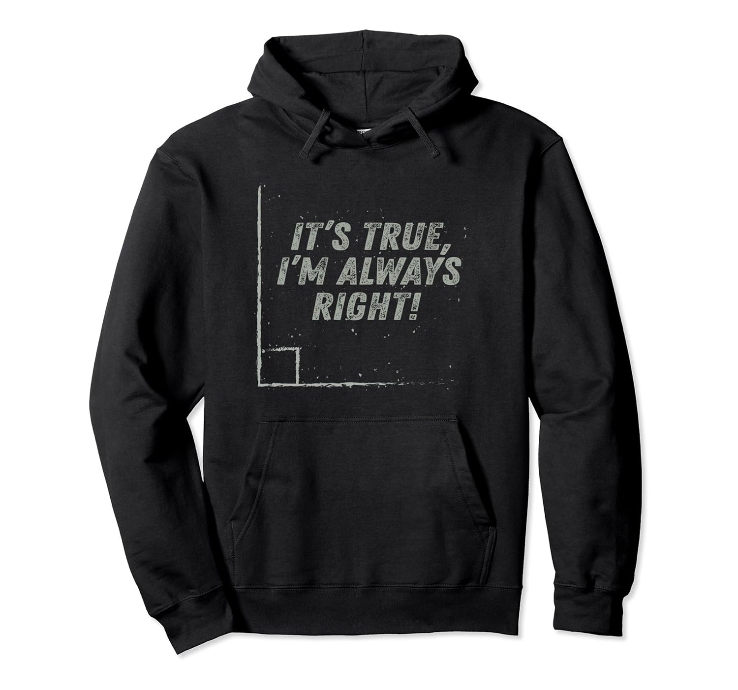 It's True, I'm Always Right Math Hoodie-ANZ