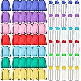 Skybooly 40 Pcs 17 oz Plastic Water Bottles Bulk and Drawstring Backpack Set Reusable Flip Top Leakproof Water Bottles with Handle for Adults Sports Gym Travel Party Outdoor(Fresh)