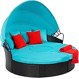 Amazon Com Modway Siesta Wicker Rattan Outdoor Patio Canopy Daybed In Espresso Mocha Patio Sofas Garden Outdoor
