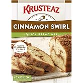 Krusteaz Cinnamon Swirl Quick Bread Mix, 19.5 Oz