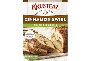 Krusteaz Cinnamon Swirl Quick Bread Mix, 19.5 Oz