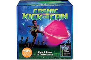 Cosmic Kick the Can: Outdoor Play with a Galactic Twist | Ages 5+, 4-12+ Players | for Fans of Alien Toys, Kids Outdoor Toys 