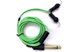 ELEMENT TATTOO SUPPLY - Tattoo Clip Cord For Tattoo Machines Lightweight - 6 Feet long - Ultra Thin - Color - Green