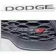 Dodge Grille Emblem Overlay Decal - 2013-2025 Durango - (Color: Reflective Black)