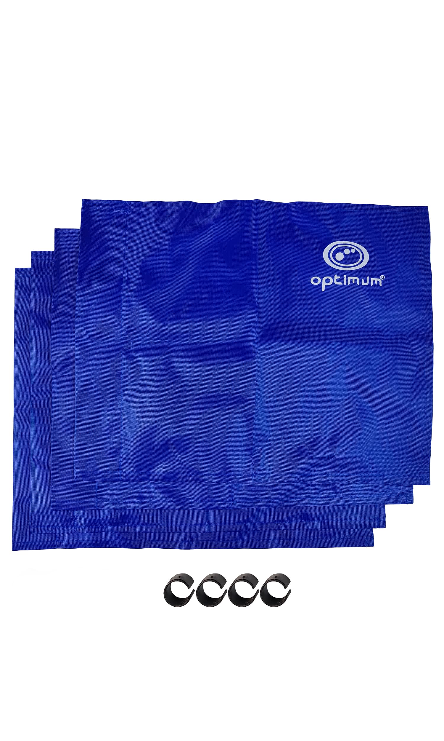 Optimum Training Corner Flag Pack Of 4 - Blue