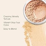 bareMinerals Eyeshadow Glimmer Nude Beach 0.57g Mineral Pressed Powder Makeup view 3