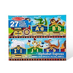 Melissa & Doug Alphabet Express Jumbo Jigsaw Floor
