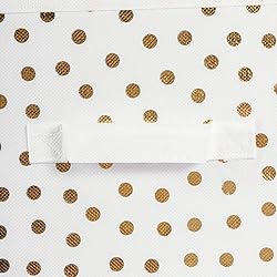 DII Non Woven Polyester Storage Bin, Polka