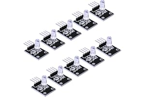 DIYables RGB LED Module for Arduino, ESP32, ESP8266, Raspberry Pi, 10 Pieces