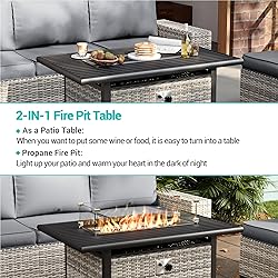 Muphyers 13-Piece Outdoor Patio Furniture Set with