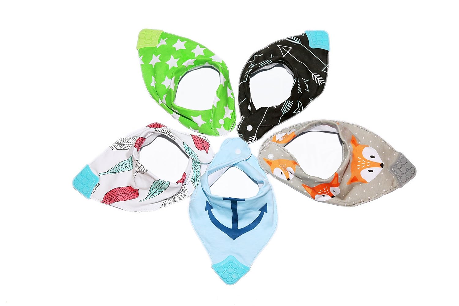 snap closure bibs