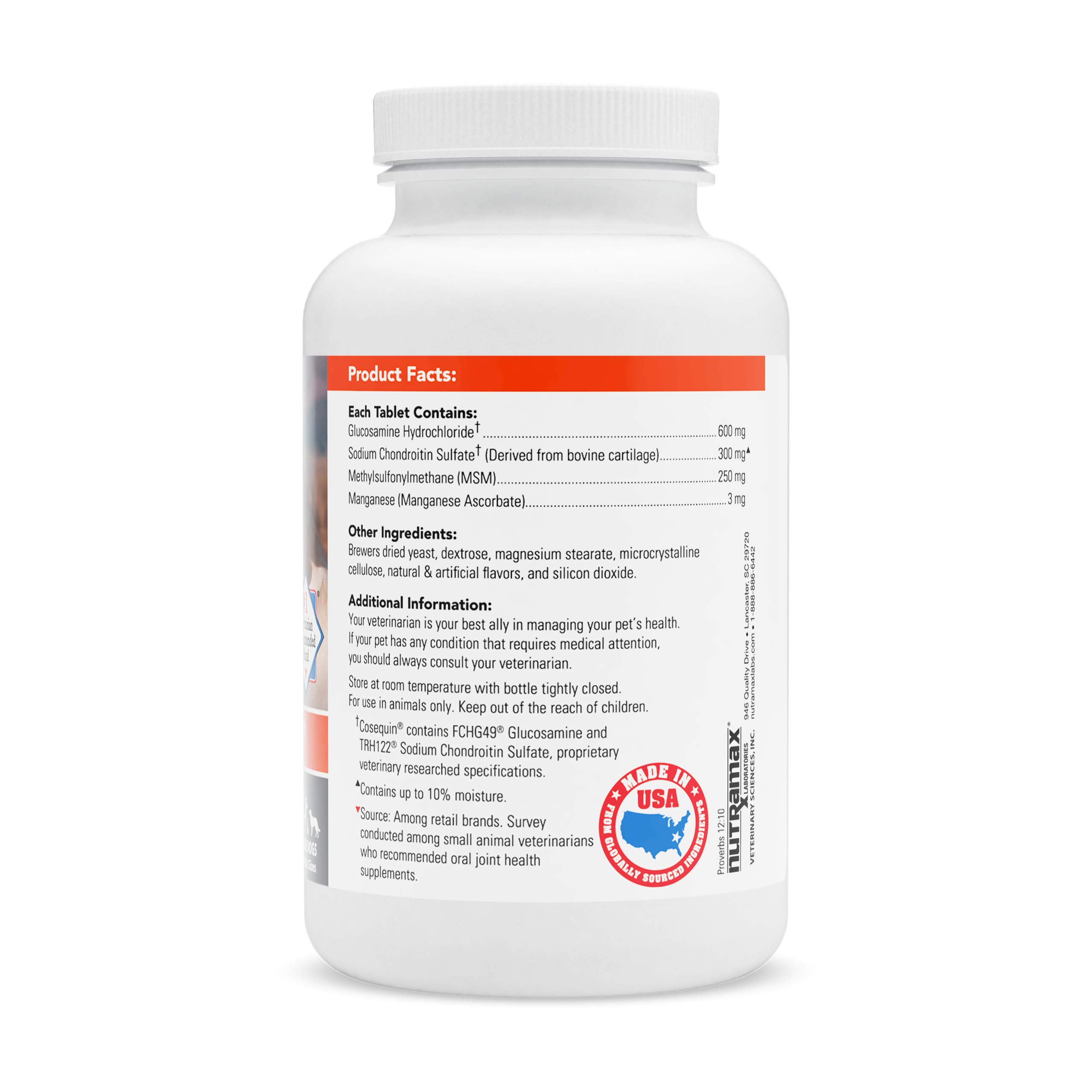 Cosequin Maximum Strength Joint Supplement Plus MSM with Glucosamine