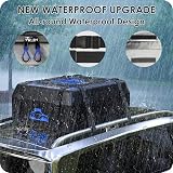 BOYUJK Car Roof Bag 425 L Waterproof No Rack Needed 6 Straps Blue view 2
