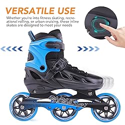 PAPAISON Adult Adjustable Inline Skates for Men