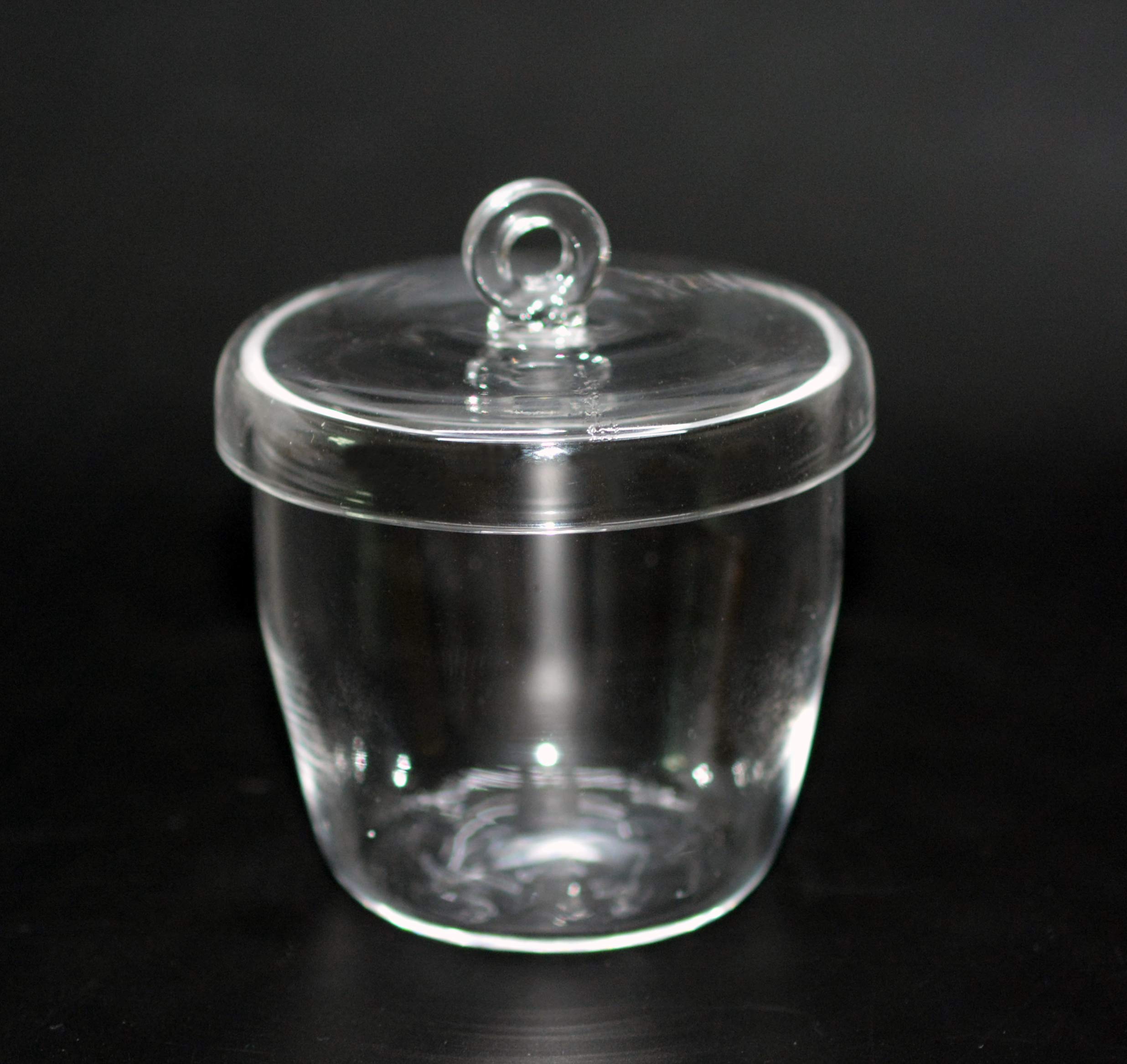 LLF Resistant Quartz Crucibles with Lids (10 ml, 50 ml, 100 ml; Temperature Tolerance up to 1450 °C) (100ml)