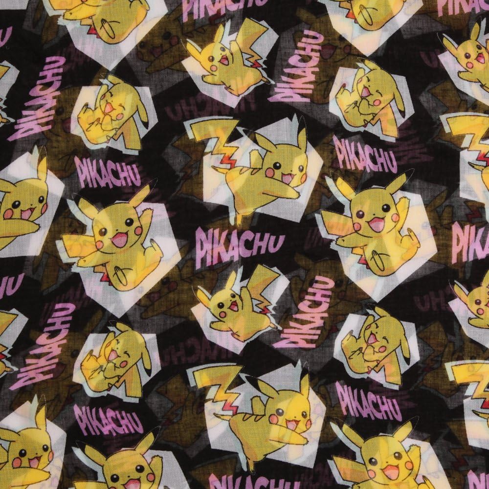 Pokemon Pikachu All Over Print Fashion Infinity Scarf: Clothing