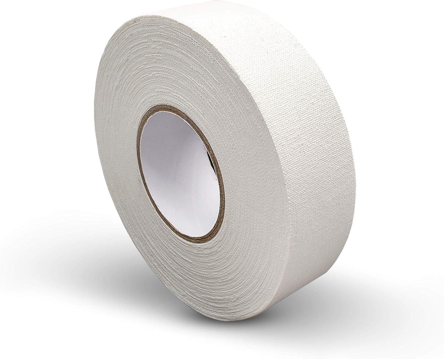 Hockey Tape for Hockey Sticks (Cloth) Athletic Sports Tape Roll | Strong Easy Tear |Perfect for Bats/Lacrosse/Hockey/Climbers/Boxing/Hockey Stick Handles, Blades/Shin Pads (White): Home Audio & Theater