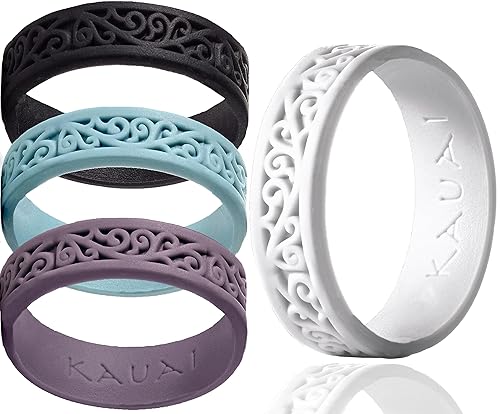 KAUAI Silicone Rings for Women – Soft and Comfortable