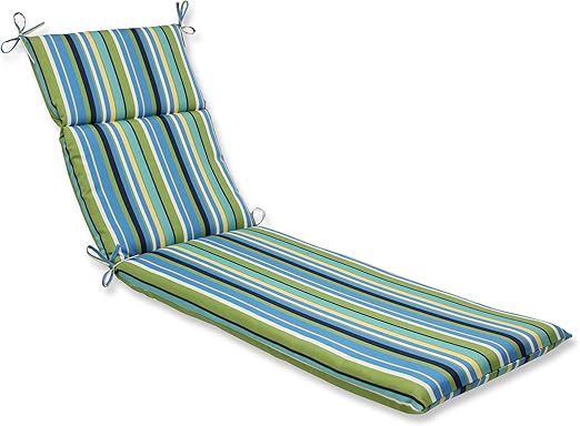 Amazon Com Pillow Perfect Outdoor Indoor Topanga Stripe Lagoon