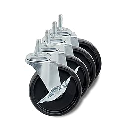 Honey-Can-Do SHF-01939 4-Inch Caster Roller Wheels
