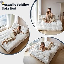 MAXYOYO Folding Sofa Bed, Convertible Sleeper Chair