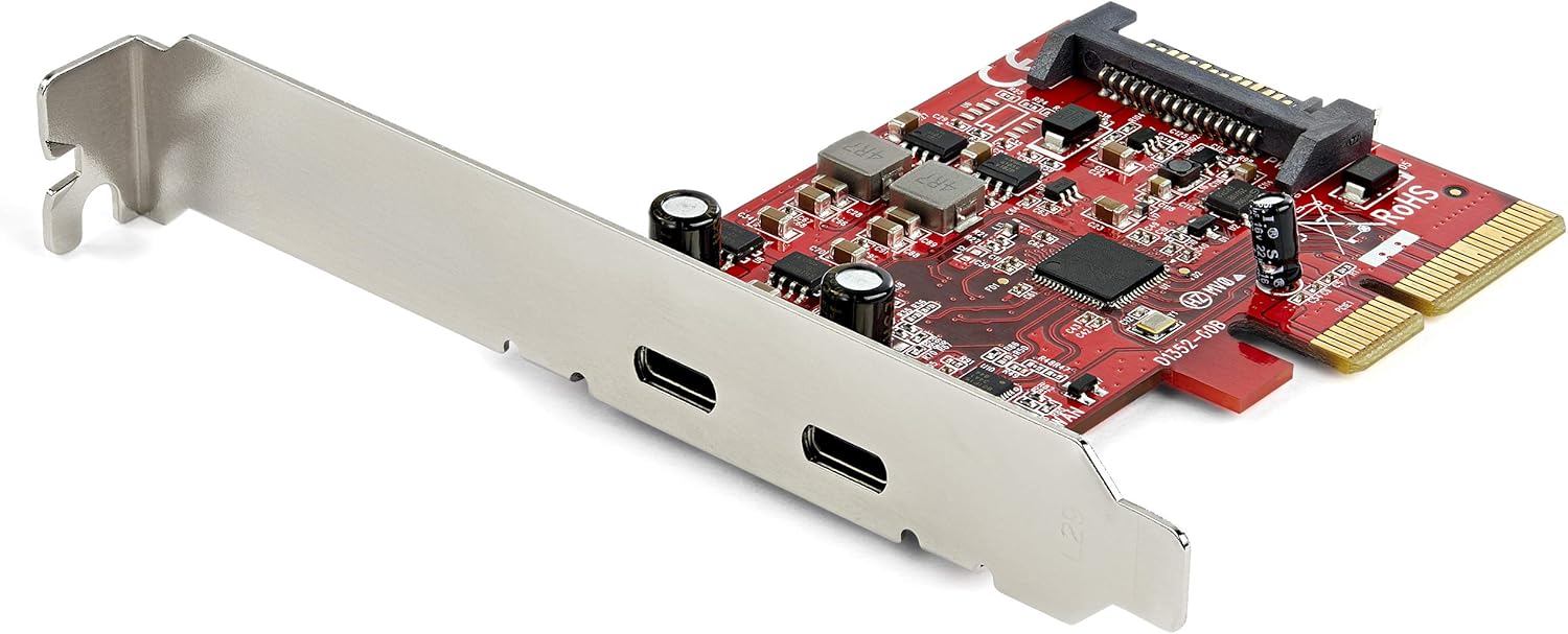 Amazon 2ポートUSB TypeC増設PCI Expressカード USB 3.1 Gen 2(10Gbps)準拠 PCIe Gen 3 x4対応