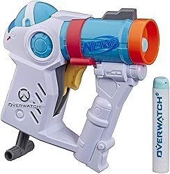 NERF Microshots Overwatch Mei Blaster - Includes 2