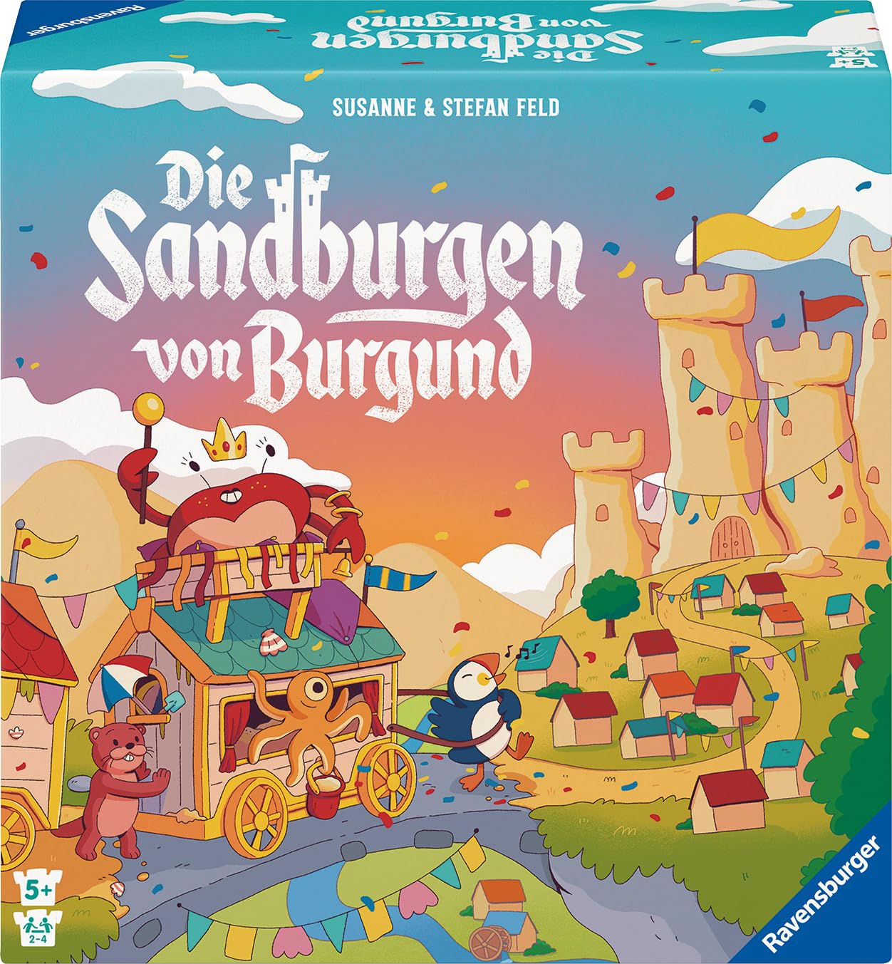 Ravensburger 24687 Die Sandburgen von Burgund - Kinderspiel ab 5 Jahren für 2-4 Personen 2