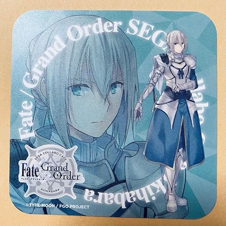 Amazon Fate Grand Order コースター セガコラボカフェ Fgo ベディヴィエール セイバー ルキウス アイドル 芸能人グッズ 通販