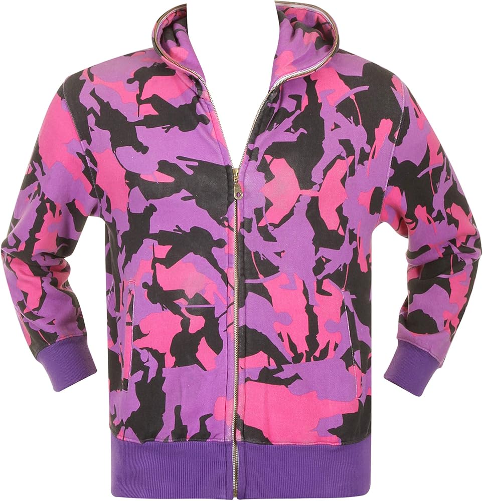 purple camo sweatshirt
