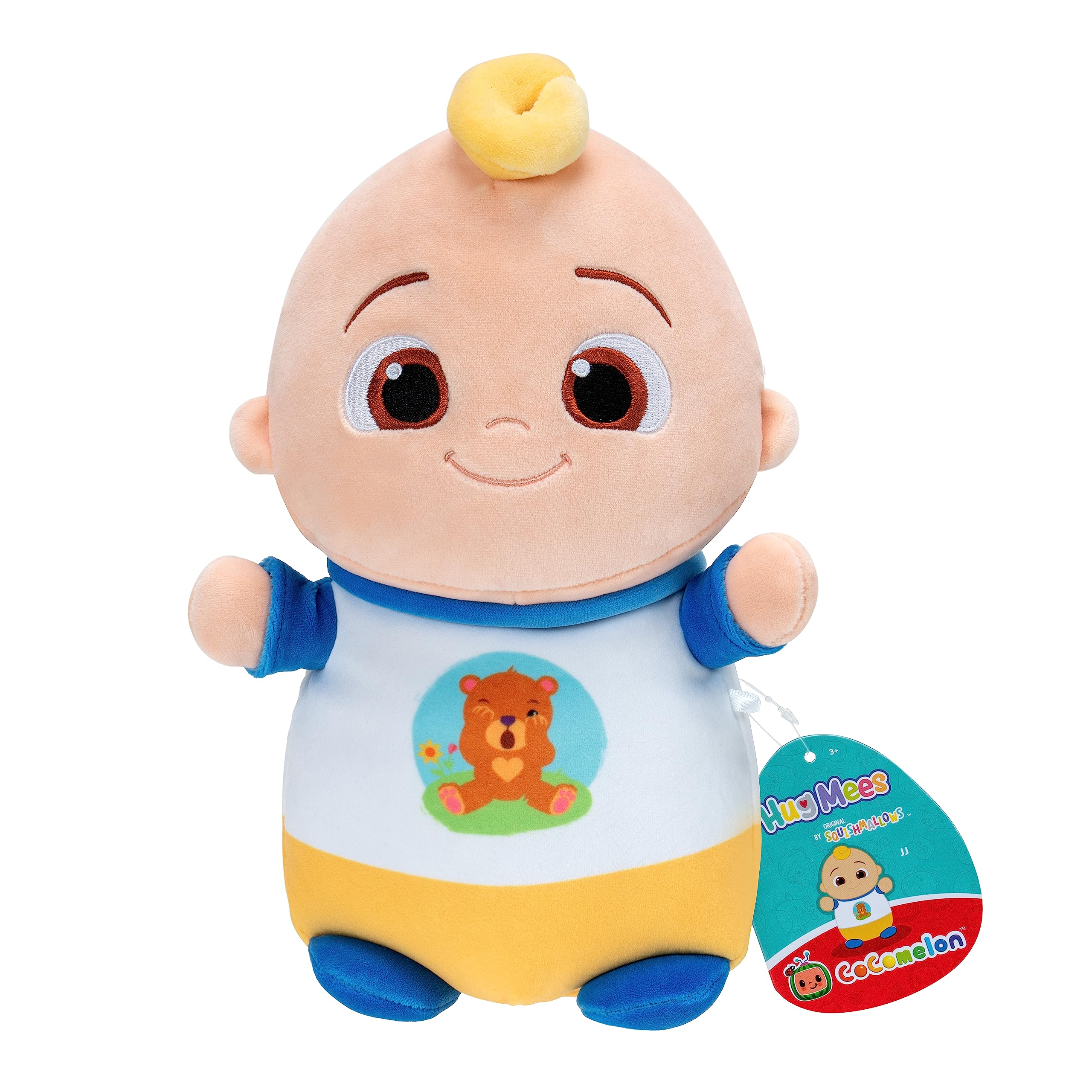 Squishmallows Original Hugmees 10-Inch CoComelon JJ Medium-Sized Ultrsoft Plush