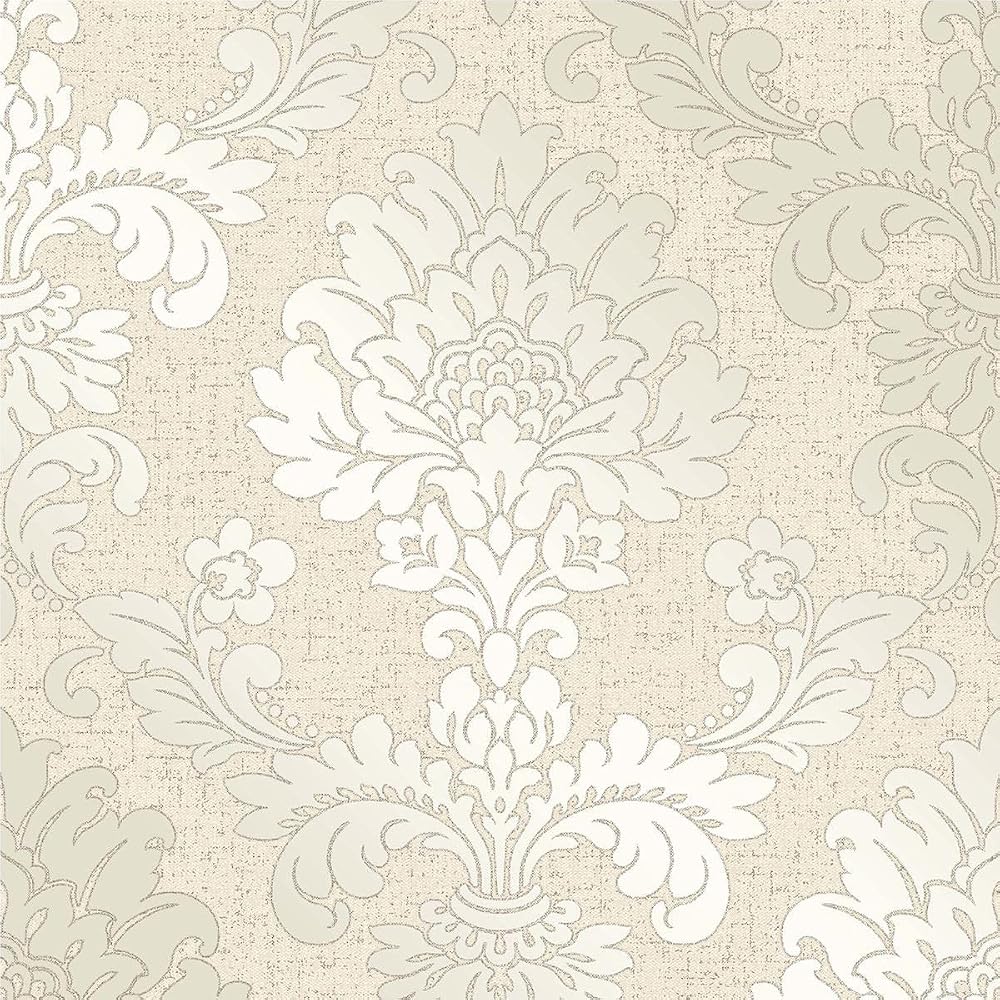 Fine Decor FD41970 Quartz Damask Wallpaper Gold 33ft 53cm Wide 64cm Repeat