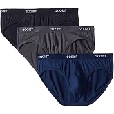 2(X)IST Men's Micro Speed Dri No Show Brief 3-Pack