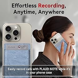 Magnetic Carrying Leather Case for PLAUD Note AI