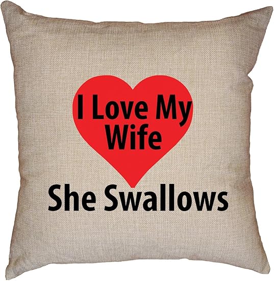 Amazon Com Hollywood Thread I Love My Wife She Swallows