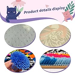 veirousa Succulent Plant Latch Hook Kits for