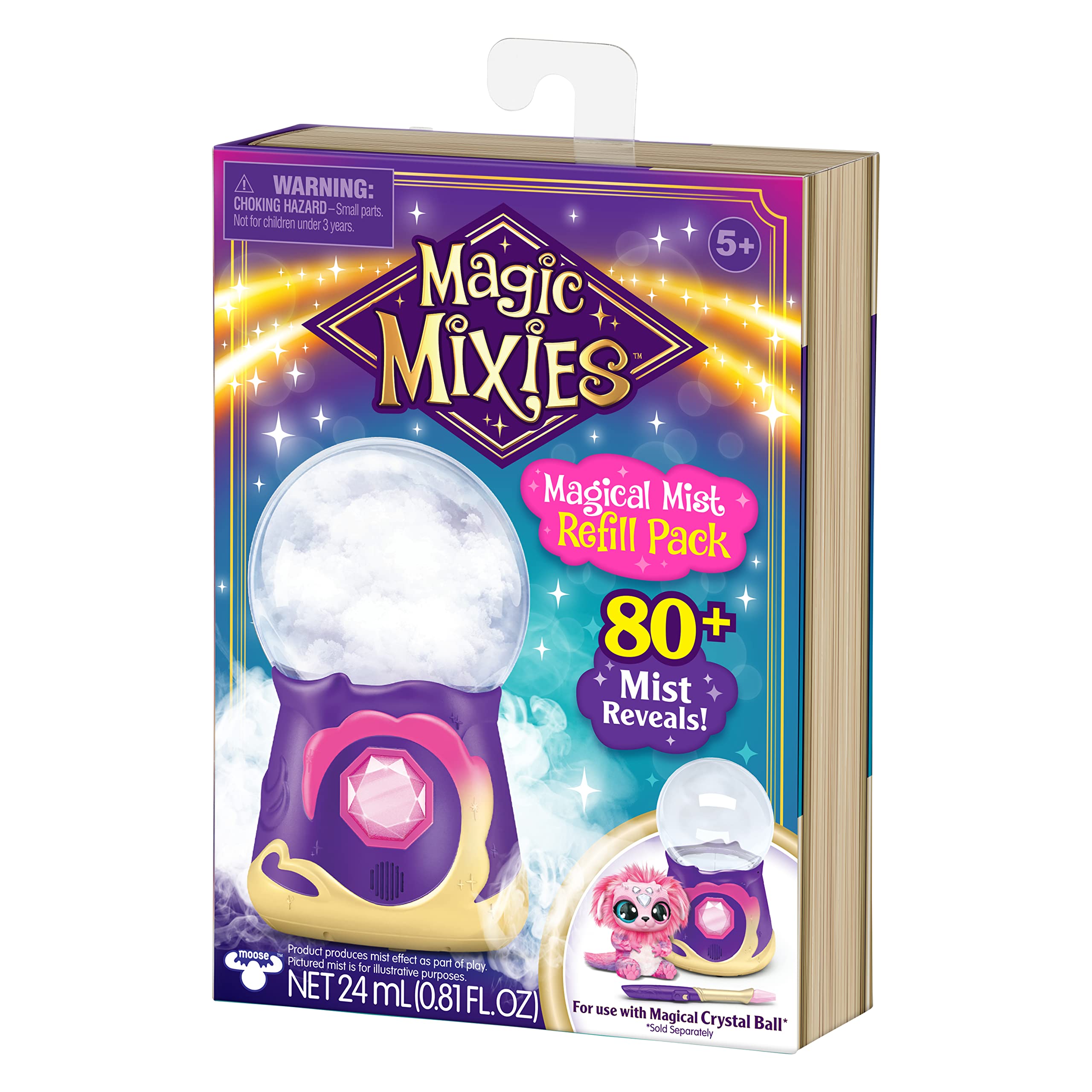 Magic Mixies 14687 Magical Mist and Spells Refill Pack for Magical Crystal Ball, Multicolor