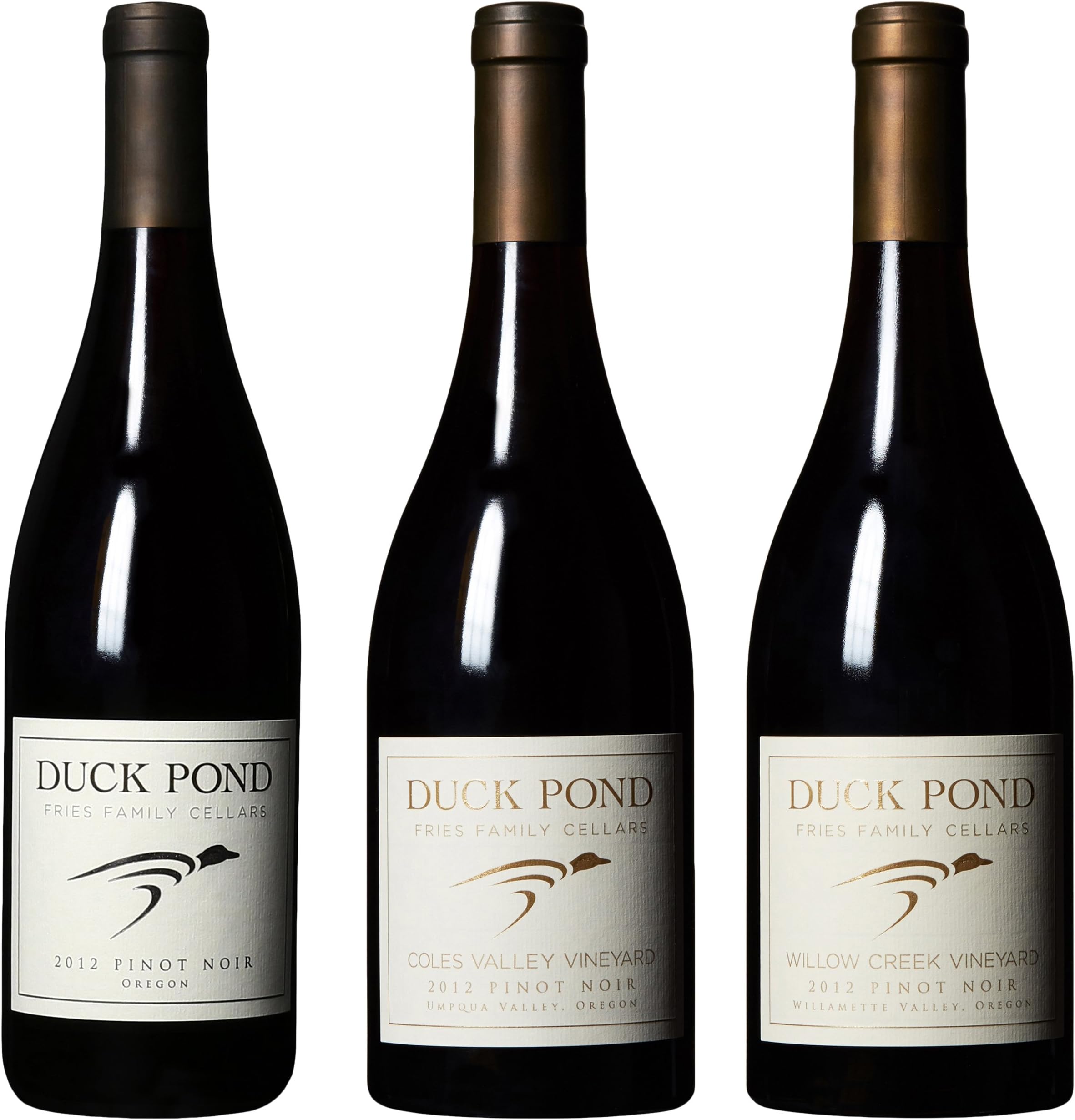 Duck Pond Cellars Reserve Pinot Mixed Wine Pack, 3 x 750 mL
