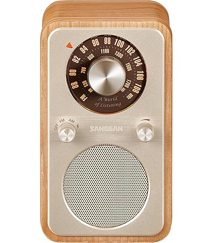 Amazon.com: Sangean WR-15WL AM/FM Table Top Wooden Radio, Walnut