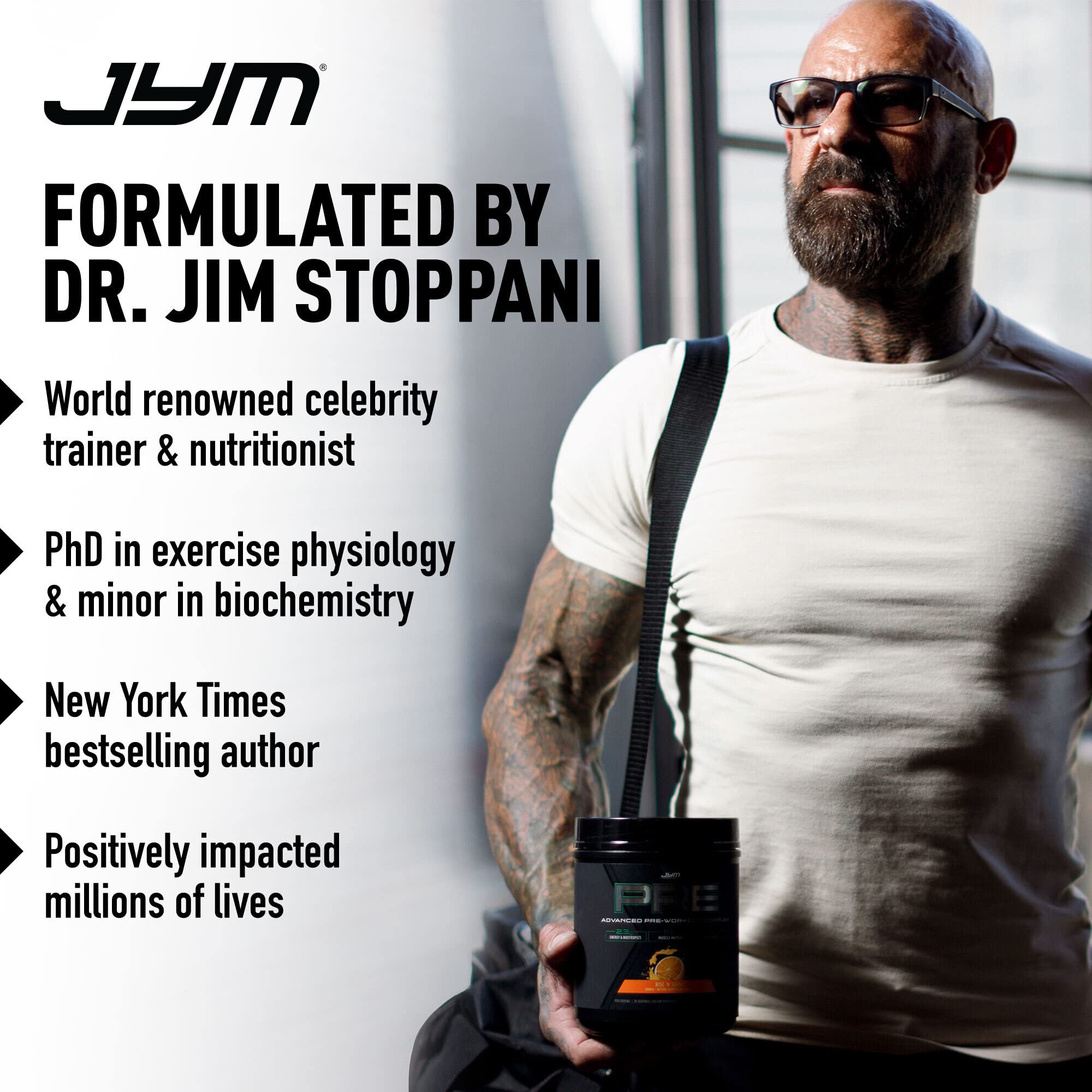 Post JYM Active Matrix Post-Workout Powder with BCAAs, Glutamine & Omega JYM Fish Oil Capsules with 1500mg DHA & EPA for Muscle Growth, Strength, Endurance & Recovery - 30 Servings & 120 Softgels