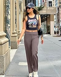 G4Free Women Yoga Dress Pants Wide Leg Pants with